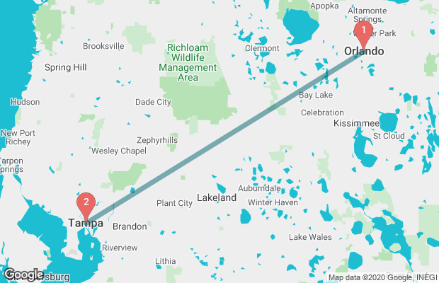 Orlando Tampa
