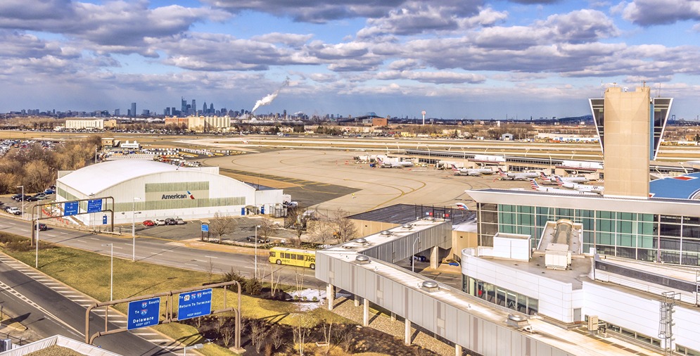 The Philadelphia International Airport The Philadelphia International Airport