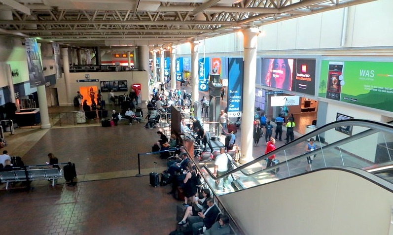 Interior view of Union Station in Washington DC Interior view of Union Station in Washington DC