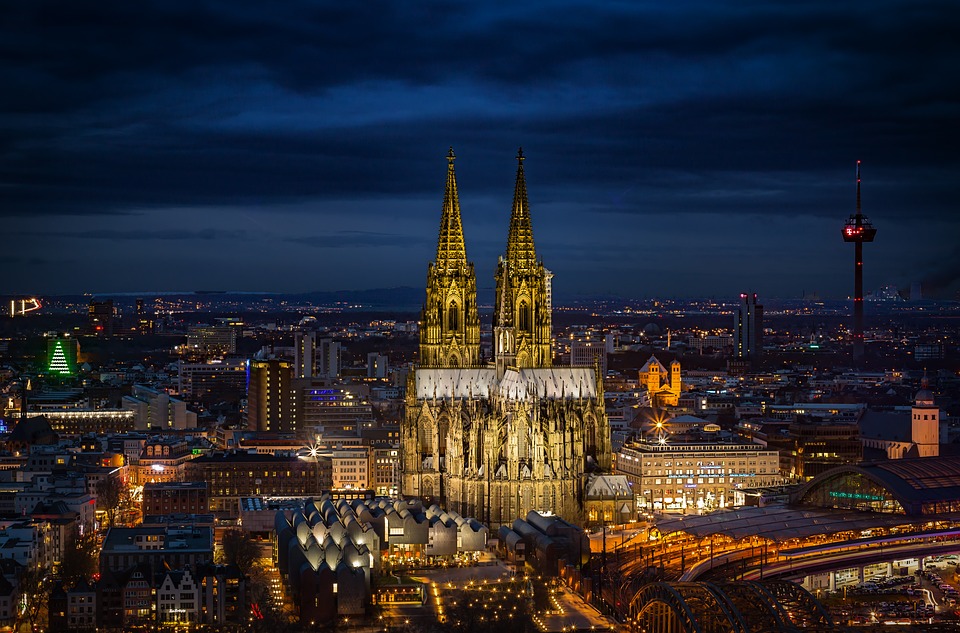 Traveling after college to Cologne, Germany.