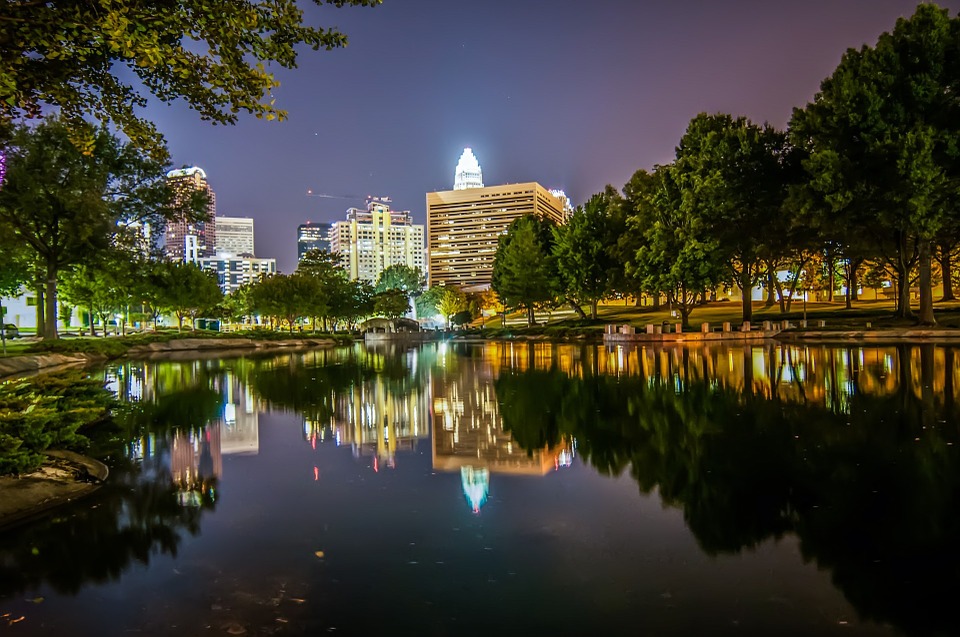 Cheap bus and train travel from Charlotte.