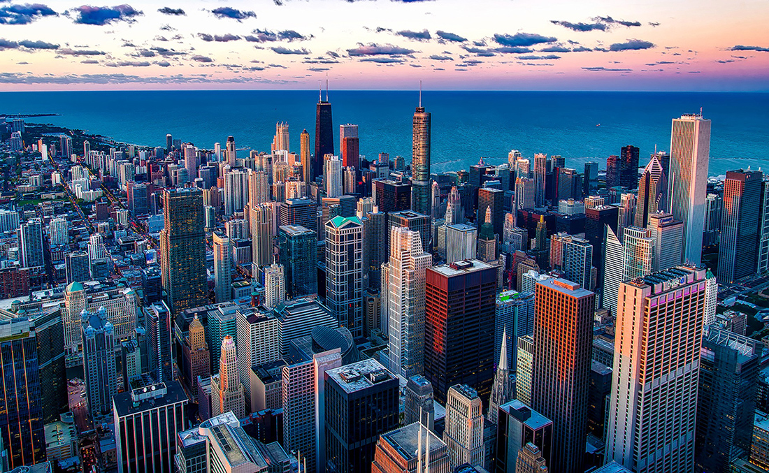 Cheap bus and train travel from Chicago.