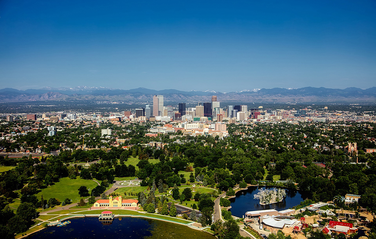 Cheap bus and train travel from Denver.