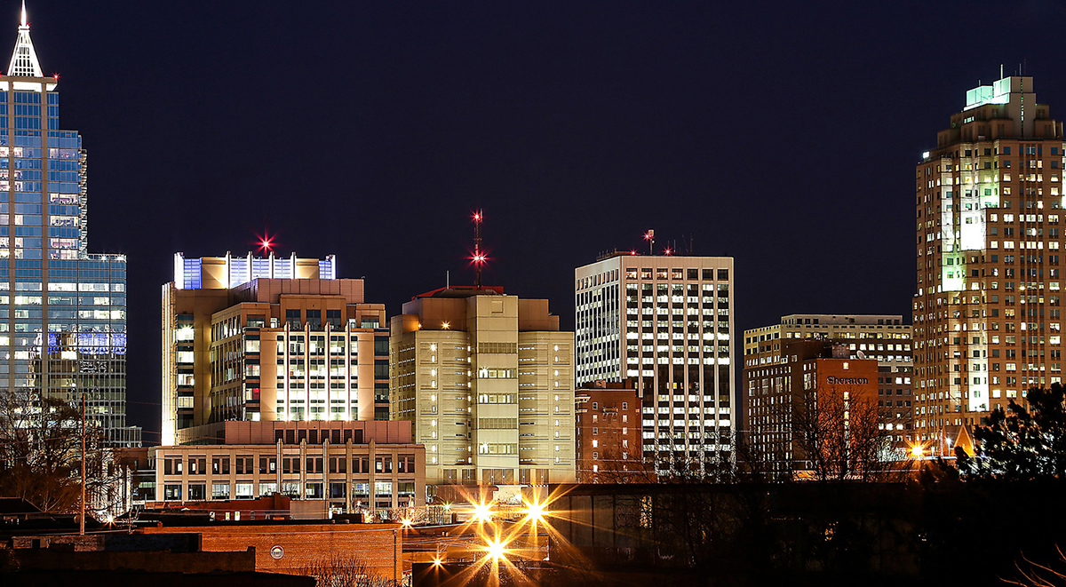 Cheap bus and train travel from Raleigh.