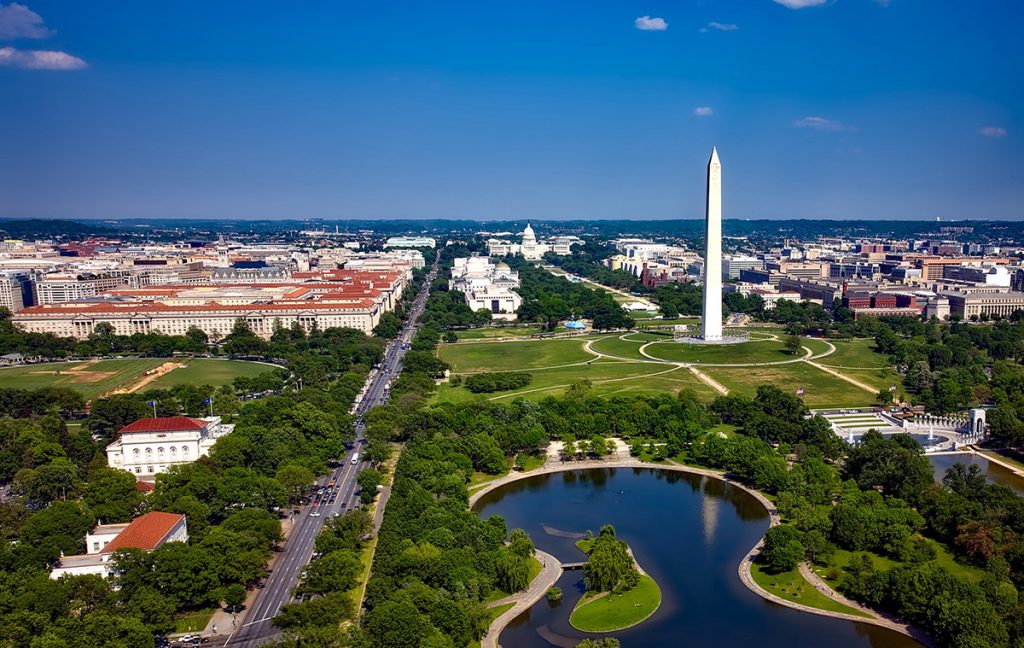 Cheap bus and train travel from Washington, DC.