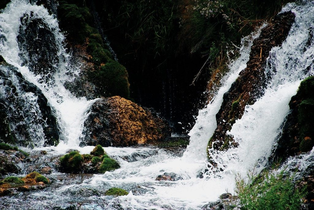 Waterfall near Spearfish, SD