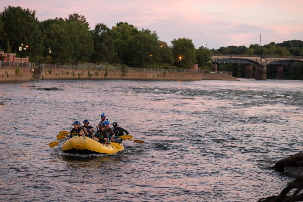 Whitewater rafting on Chatahoochee River in Columbus