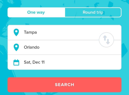 Wanderu Search