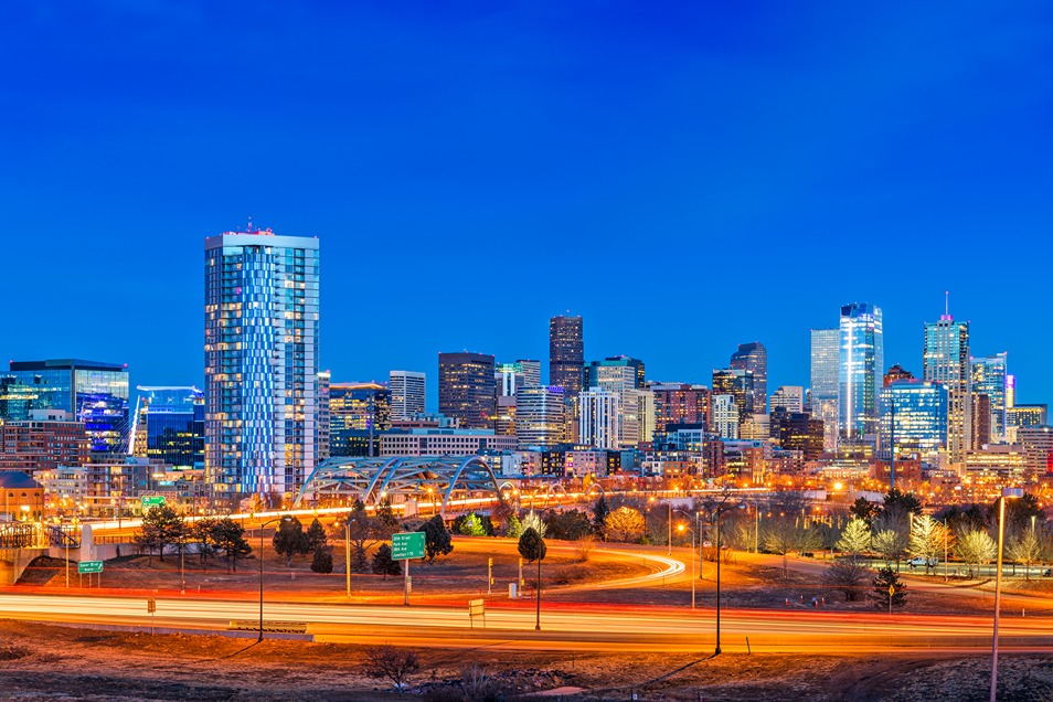 Train and bus tickets to Denver are cheap in spring