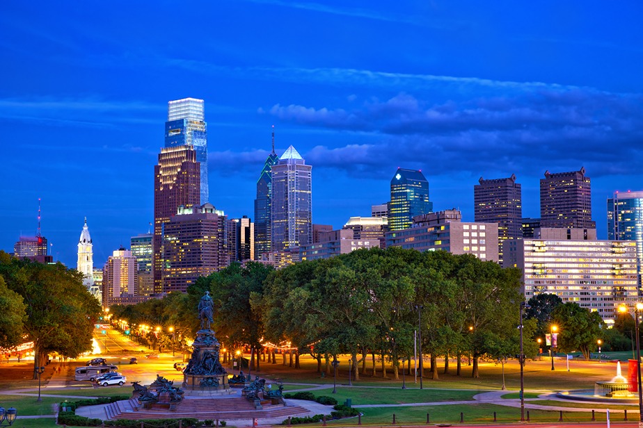 Buses and trains to Philadelphia are a great way to visit the city