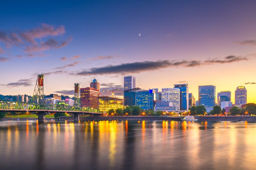 Take a bus to Portland for a cheap vacation