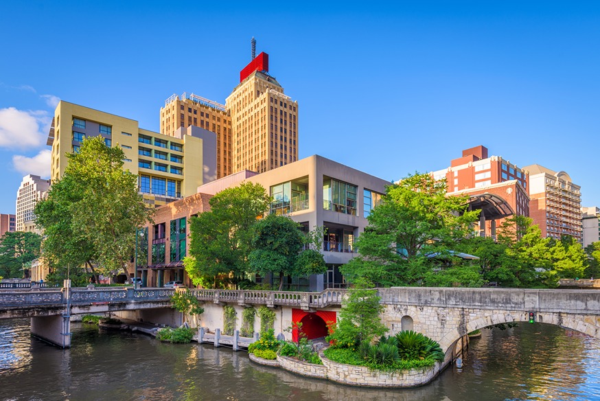 Hop on a train or bus to San Antonio this spring