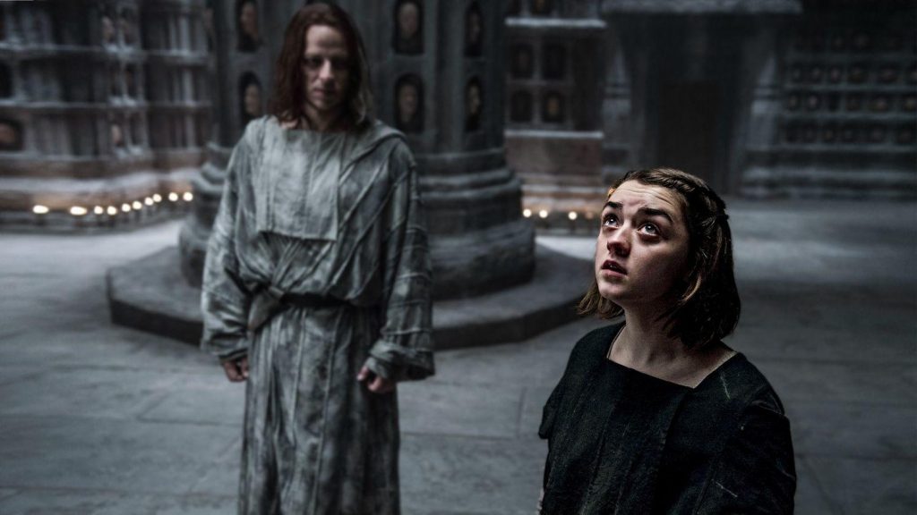 Arya in Sibenik - St. James Cathedral - House of Black and White