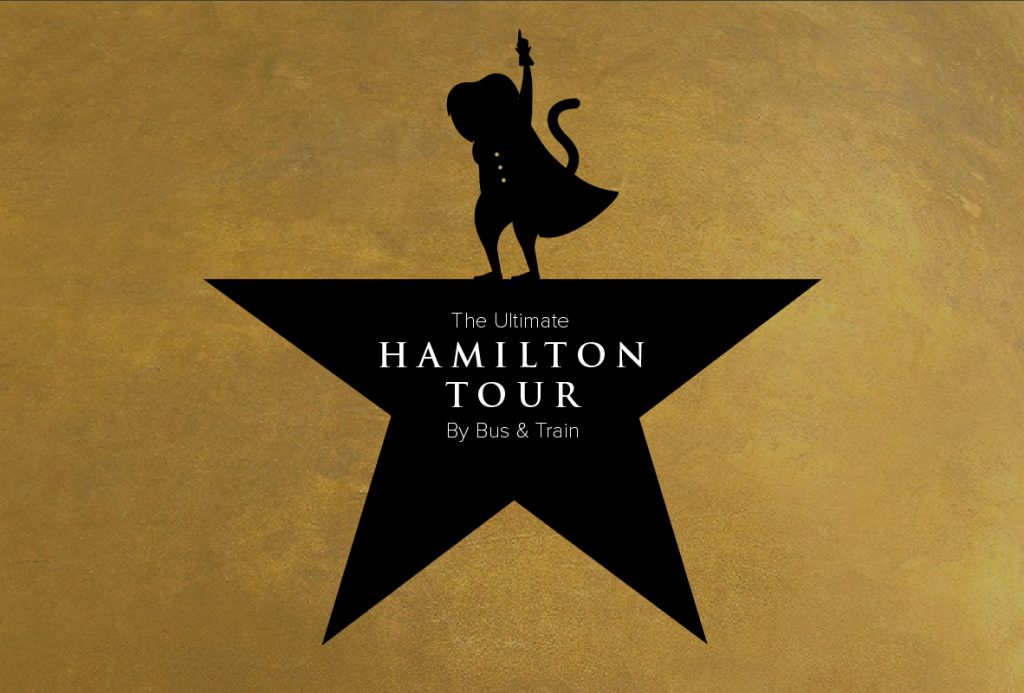 Image of Chiku posing like Hamilton.
