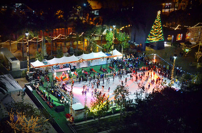 Pershing Square Ice Rink