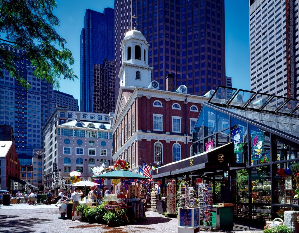 Cheap bus and train travel from Boston.