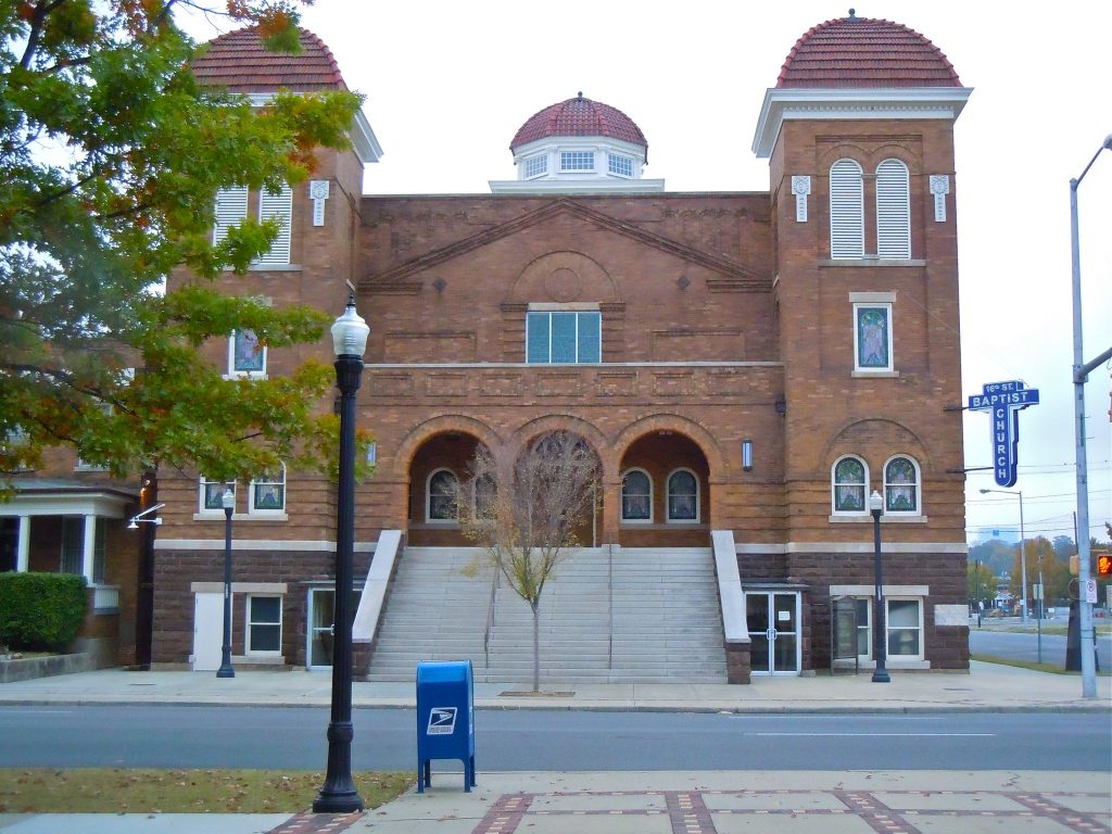 16th Street Baptist Church in Birmingham.