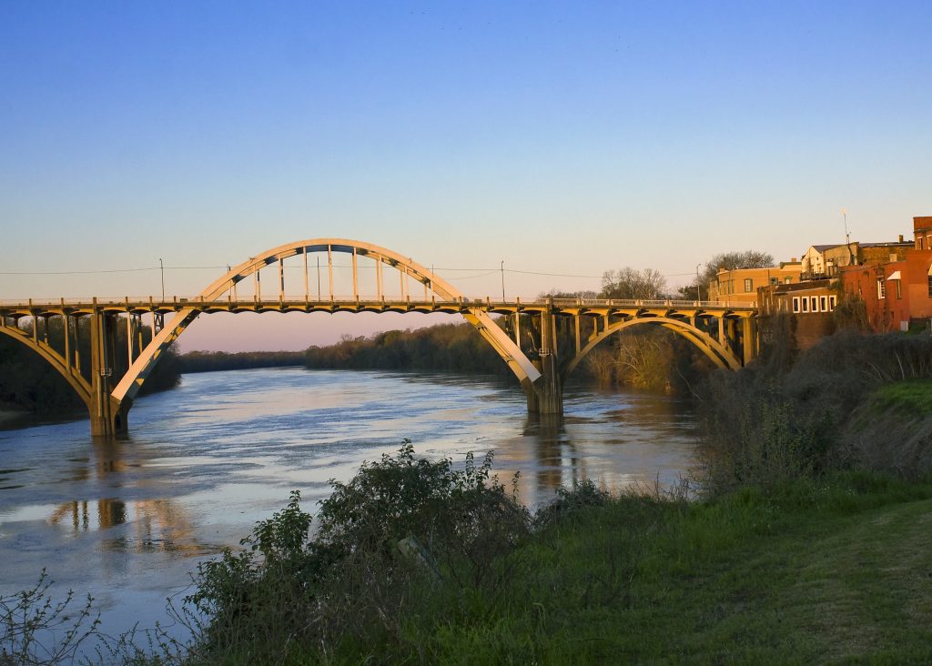 Photo of the Edmund Pettus Bridge in Selma.