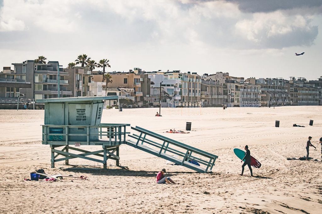 Los Angeles beach