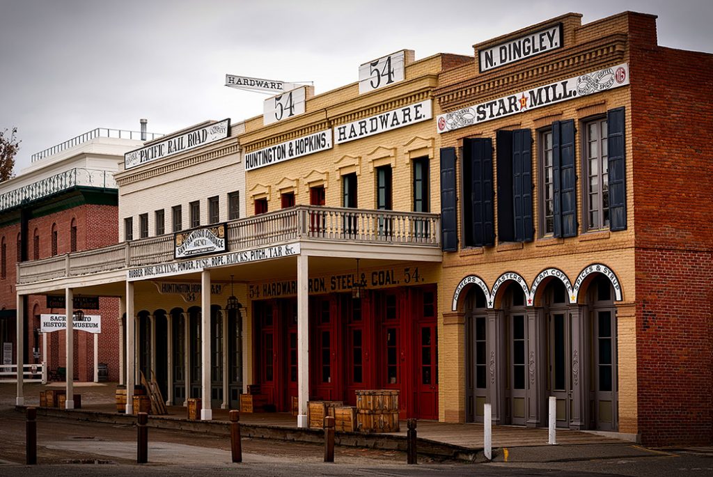 Photo of Old Sacramento.