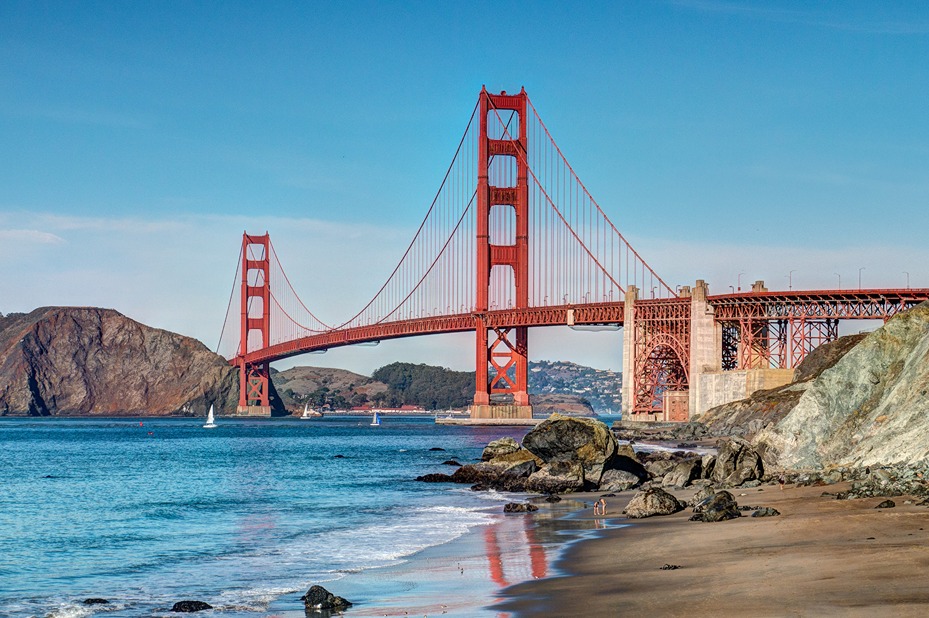 Golden Gate Bridge in San Francisco