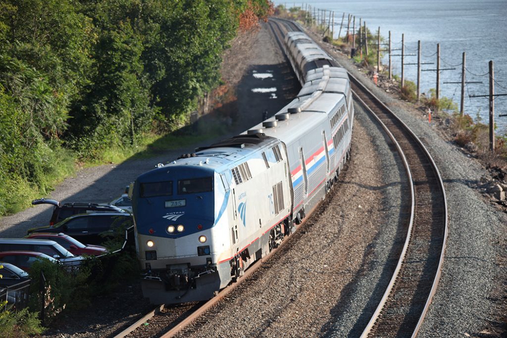 Photo of Amtrak's Lake Shore Limited train.