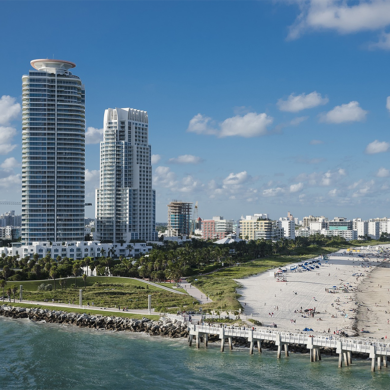 Cheap bus and train travel from Miami.