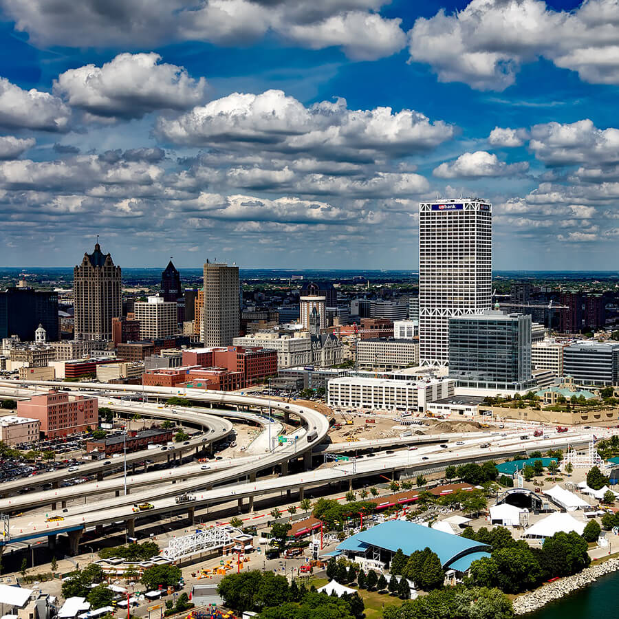 A view of Milwaukee