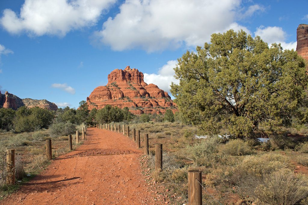 Photo of a dirt path in Sedona, Arizona.
