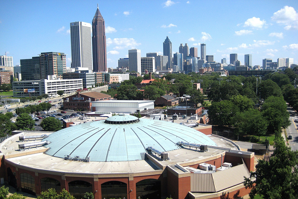 Photo of the Atlanta skyline.