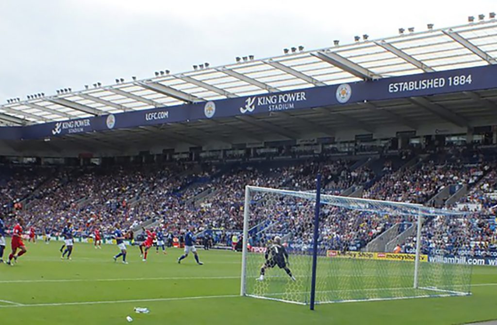 Sun Power Stadium, home of Leicester FC.
