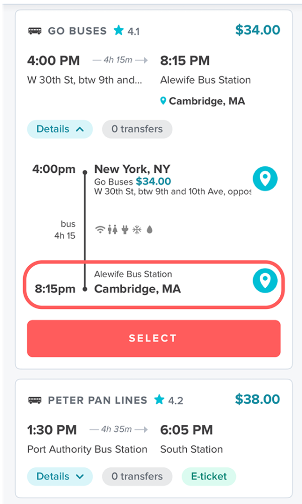 Find cheap bus tickets and cheap train tickets by testing different depart and arrive locations - Wanderu