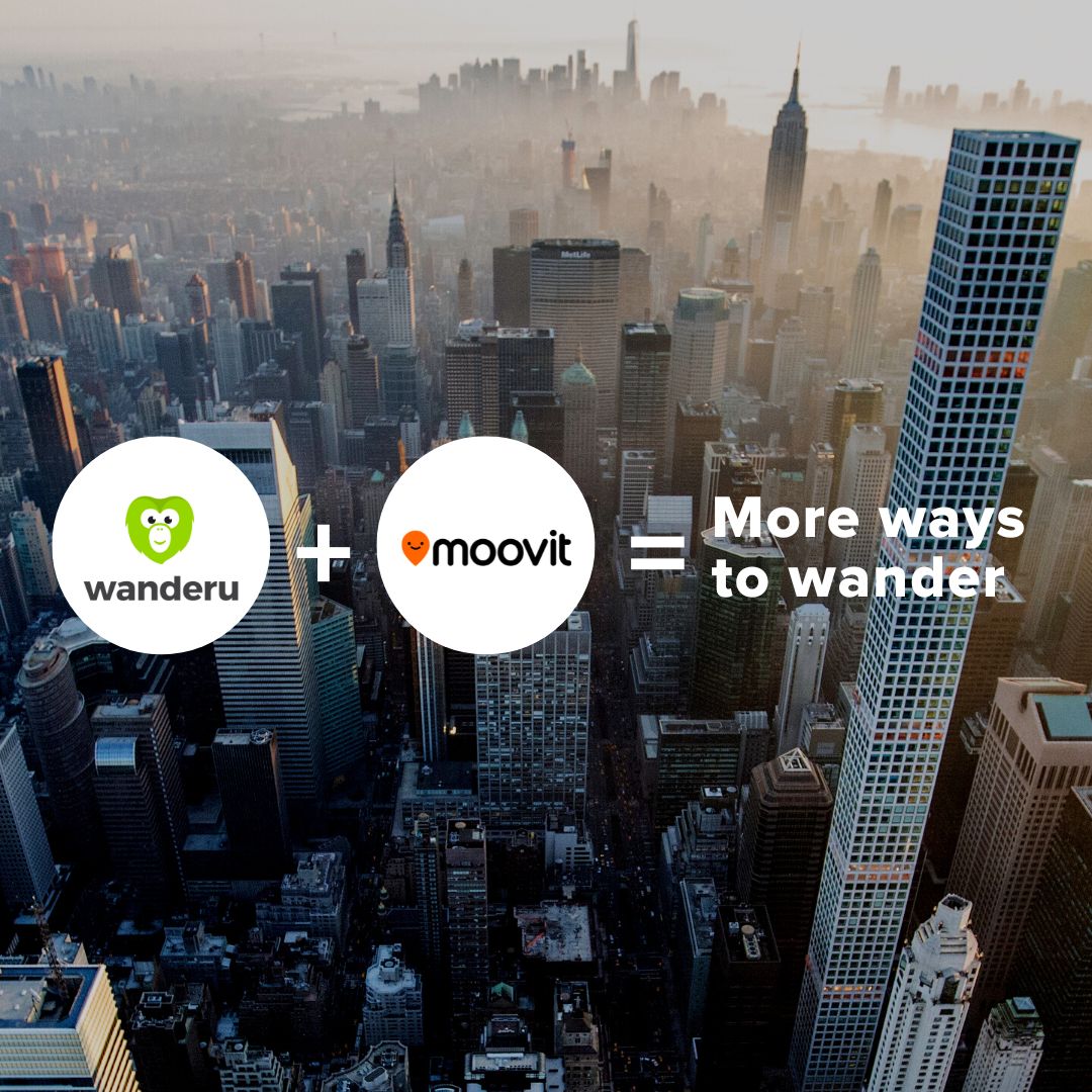 Wanderu + Moovit = More ways to wander